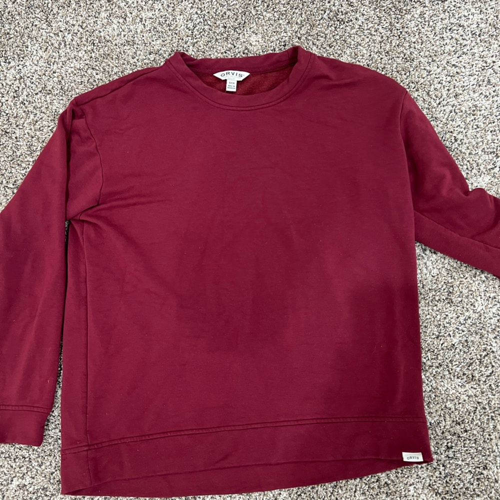 Orvis crewneck sweater size s